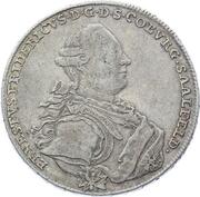 1 Thaler - Ernest Frederick -  anverso