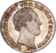 1 thaler - Frédéric-Auguste II -  avers