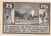 25 Pfennig – revers