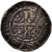 1 Penny - William I (Crescent and Pellet Coinage, Type II) – Rückseite