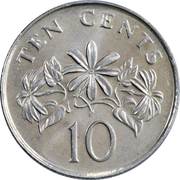 10 Cents (ribbon downwards) – achterkant