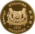 1 Dollar (Year of the Snake) -  Vorderseite