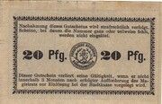 20 pfennig – revers