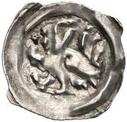 1 pfennig - Albrecht II le Sage (Graz) – avers