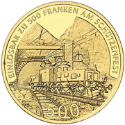 500 Francs – revers