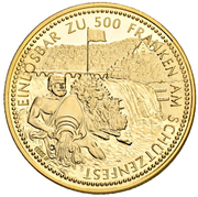 500 Francs – revers