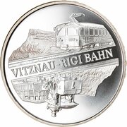 20 Francs (Vitznau-Rigi Railway) – Rückseite