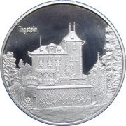 Medallion - Castles of Graubünden (Tagstein) – avers