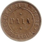 Pain - Société Alimentaire Genevoise – dritto