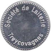 1 litre de lait - Société de Laiterie (Treycovagnes) – avers