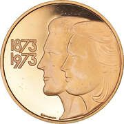 Centenaire de la Société des Jeunes Commerçants (Lausanne; cuivre) – revers