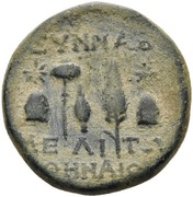 Æ23 - Melithon (Synnada) – revers
