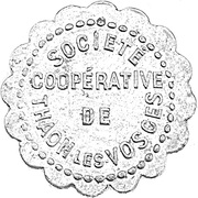 10 centimes - Société coopérative - Thaon-les-Vosges [88] (1ère série) – avers
