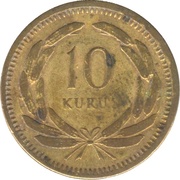 10 Kuruş – reverso