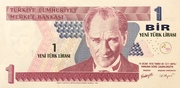 1 Lirasi -  avers