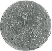 3 Kreuzer - Sigismund Franz (Hall) – reverso