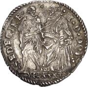 2 Sedicine - Francis Maria II della Rovere (Two saints; Pesaro) -  anverso