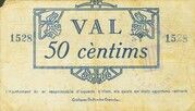 50 Céntimos (Vallflorida) – rovescio