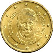 50 Euro Cents - Francis - anverso