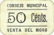50 Céntimos (Venta del Moro) – avers