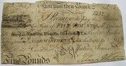 5 Pounds (Carmarthen Bank) – dritto