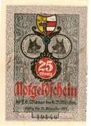 25 Pfennig – avers