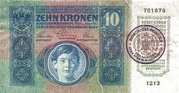 10 Kruna -  avers