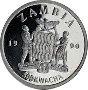 500 Kwacha (Women's Rights) – anverso