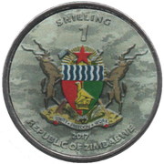 1 Shilling (PZKPFW V Panther) – Vorderseite