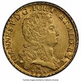 Bild 1 vom Verkauf 12800 Réis - João V (2nd Type of Shield; Rio de Janeiro)