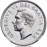 Photo 1 d'une vente de 1 dollar - Georges VI (Terre-Neuve)