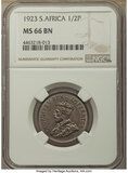 Photo 1 d'une vente de ½ penny - George V