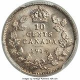 Foto 1 de uma 10 Cents - George V venda