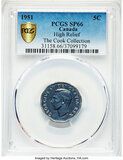 Afbeelding 1 van een verkocht 5 Cents - George VI (steel)