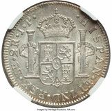 Foto 1 de uma 2 Reales - Ferdinand VII (2nd type) venda