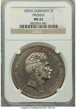 Изображение 1 проданного 2 Thalers / 3½ Gulden - Frederick William III