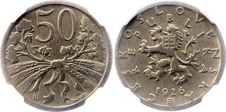 Изображение 1 проданного 50 Haléřů