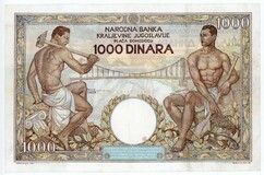 Photo 1 d'une vente de 1000 dinara