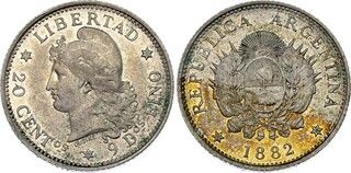 Bild 1 vom Verkauf 20 Centavos