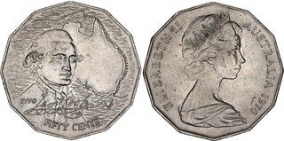 Immagine 1 di una vendita 50 Cents - Elizabeth II (2nd Portrait - Captain Cook)