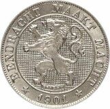 Afbeelding 1 van een verkocht 5 Centimes - Léopold II (Dutch text - Large lion)
