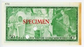 Bild 1 vom Verkauf 50 Francs - Jean (1st. portrait)