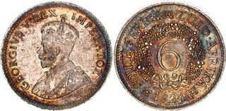 Изображение 1 проданного 6 Pence - George V