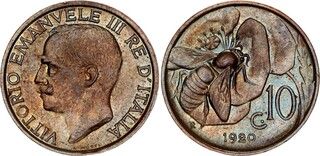 Bild 1 vom Verkauf 10 Centesimi - Victor Emmanuel III