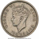 Afbeelding 1 van een verkocht 1 Rupee - George VI