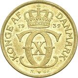 Afbeelding 1 van een verkocht ½ Krone - Christian X