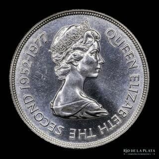 Imagen 1 de una venta de 5 Shillings - Elizabeth II (Battle of Hastings)