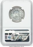 Photo 1 d'une vente de 2 francs Helvetia debout (argent)