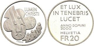 Imagen 1 de una venta de 20 Francs (Lumen Christi)