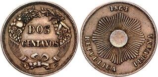 Afbeelding 1 van een verkocht 2 Centavos